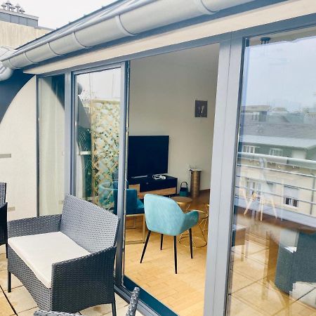The Luxury Green Penthouse In City Center With Terrace And Free Parking Luksemburg Zewnętrze zdjęcie