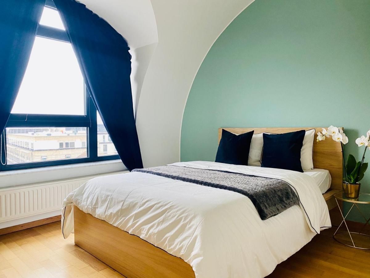 The Luxury Green Penthouse In City Center With Terrace And Free Parking Luksemburg Zewnętrze zdjęcie